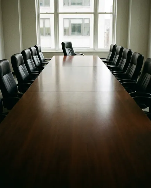 Exhibit: The boardroom